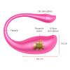 ONINDER - NAIROBI VIBRATING EGG PINK - FREE APP - Afbeelding 4