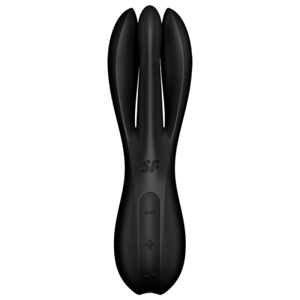 SATISFYER - THREESOME 2 VIBRATOR BLACK - Afbeelding 2