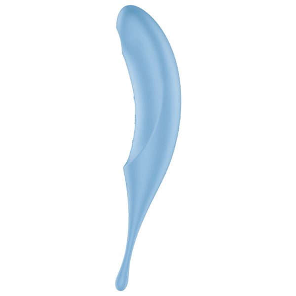 SATISFYER - TWIRLING PRO AIR PULSE STIMULATOR & VIBRATOR BLUE - Afbeelding 3