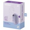 SATISFYER - PRO TO GO 2 DOUBLE AIR PULSE STIMULATOR & VIBRATOR VIOLET - Afbeelding 5