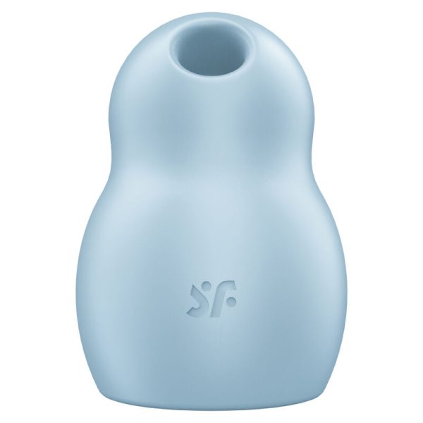 SATISFYER - PRO TO GO 1 DOUBLE AIR PULSE STIMULATOR & VIBRATOR BLUE - Afbeelding 2