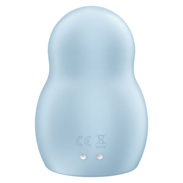 SATISFYER - PRO TO GO 1 DOUBLE AIR PULSE STIMULATOR & VIBRATOR BLUE - Afbeelding 3