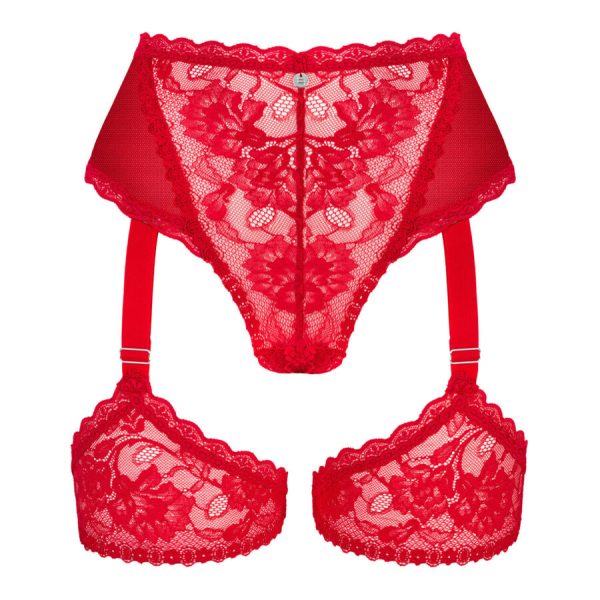 OBSESSIVE - BELOVYA GARTER PANTIES XL/XXL - Afbeelding 3