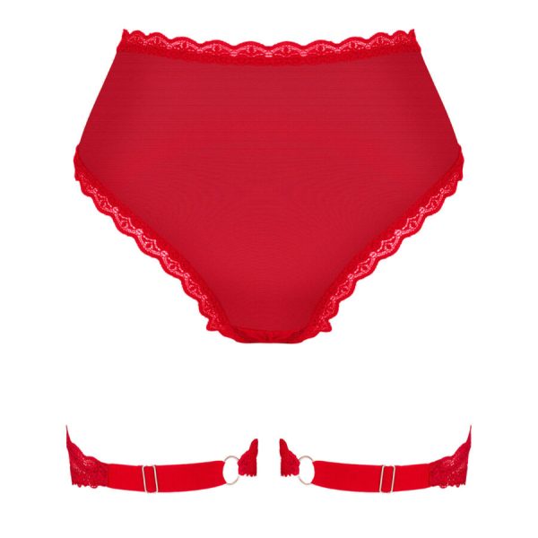 OBSESSIVE - BELOVYA GARTER PANTIES XL/XXL - Afbeelding 4