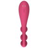 SATISFYER - TRI BALL 1 MULTI VIBRATOR RED - Afbeelding 3