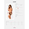 OBSESSIVE - LANELIA PANTIES GARTER BELT M/L - Afbeelding 5