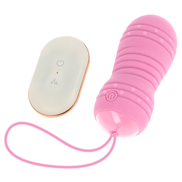 OHMAMA - REMOTE CONTROL EGG 7 MODES ROTATION PINK - Afbeelding 2