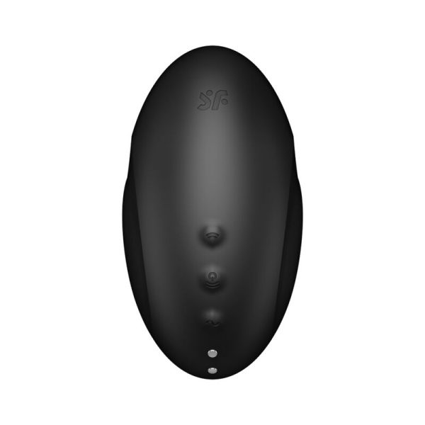 SATISFYER - VULVA LOVER 3 AIR PULSE STIMULATOR & VIBRATOR BLACK - Afbeelding 3