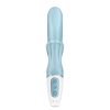 SATISFYER - LOVE ME RABBIT VIBRATION BLUE - Afbeelding 4