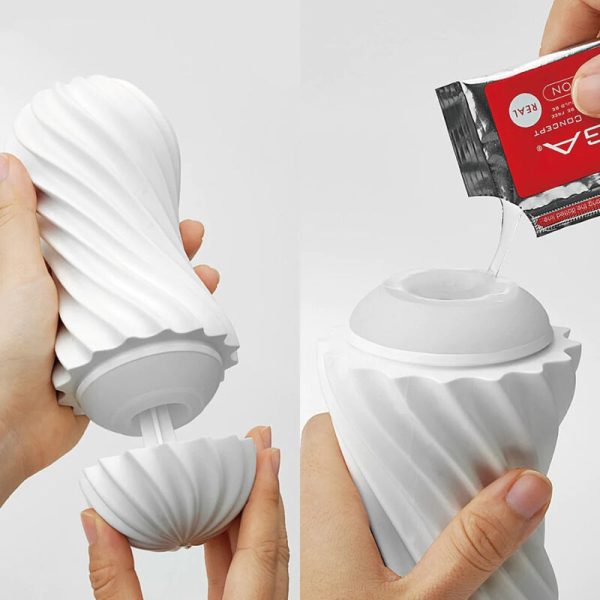 TENGA - FLEX FIZZY GREEN MASTURBATOR - Afbeelding 4