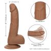 CALEXOTICS - SILICONE STUDS 15.24 CM BROWN - Afbeelding 2