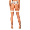 OBSESSIVE - S814 STOCKINGS WHITE S/M - Afbeelding 2