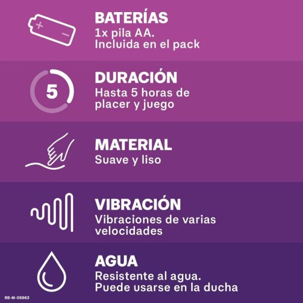 DUREX - INTENSE ORGASMIC PURE FANTASY VIBRATOR - Afbeelding 2