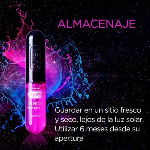 DUREX - LUBRICANT ORGASMIC GEL 10 ML - Afbeelding 2