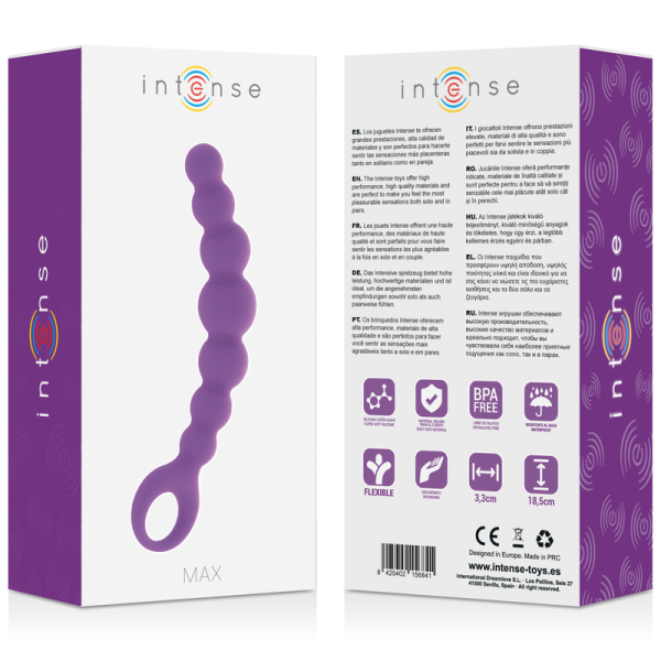 INTENSE - ANAL BEADS MAX LILAC - Afbeelding 5