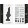INTENSE - ANAL PLUG PIPO L BLACK SILICONE 13 CM - Afbeelding 4