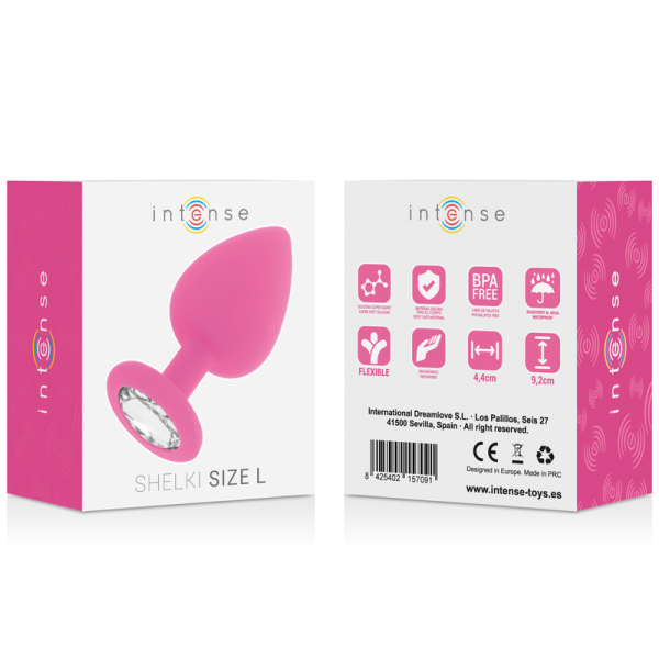 INTENSE - SHELKI L PLUG ANAL FUCHSIA - Afbeelding 6