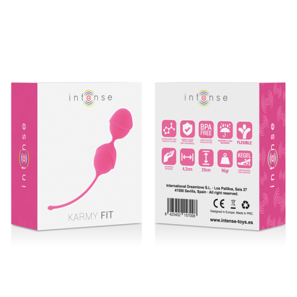INTENSE - KARMY FIT KEGEL SILICONE FUCHSIA - Afbeelding 7
