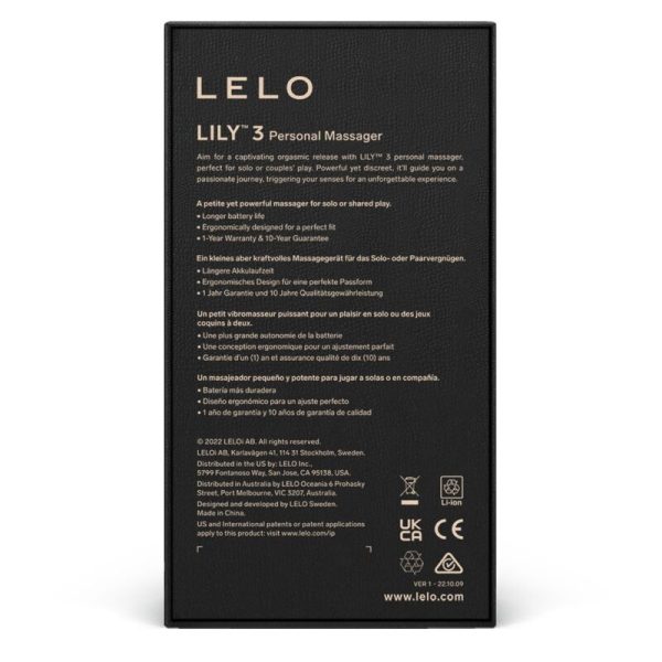 LELO - LILY 3 PERSONAL MASSAGER - AQUA GREEN - Afbeelding 4