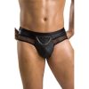 PASSION - 030 OPEN SLIP TOM BLACK L/XL - Afbeelding 3