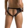 PASSION - 030 OPEN SLIP TOM BLACK L/XL - Afbeelding 4