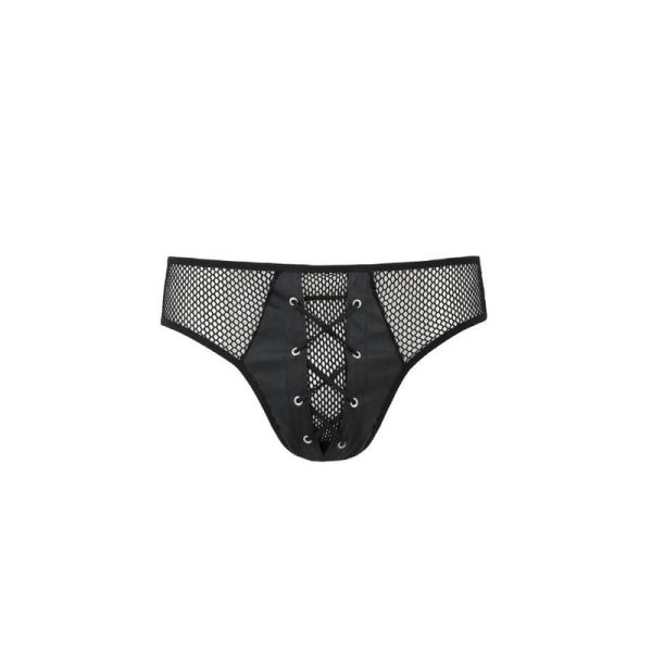 PASSION - 035 SLIP RICHARD BLACK S/M - Afbeelding 5