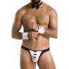 PASSION - 036 SLIP ALFROJO BLACK S/M - Afbeelding 3