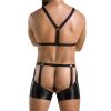 PASSION - 047 SET ARON BLACK S/M - Afbeelding 4