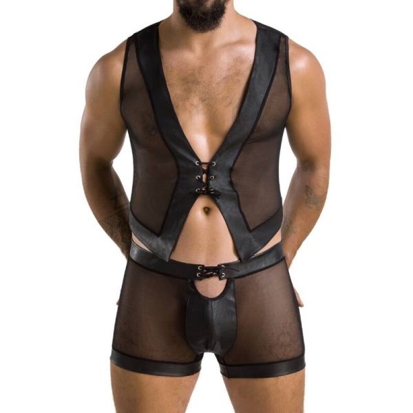 PASSION - 053 SET WILLIAM BLACK L/XL - Afbeelding 3