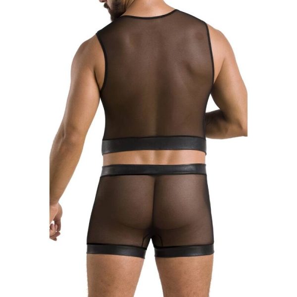 PASSION - 053 SET WILLIAM BLACK L/XL - Afbeelding 4