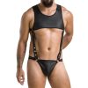 PASSION - 056 BODY ADAM BLACK L/XL - Afbeelding 3
