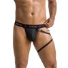 PASSION - 058 BILL THONG BLACK S/M - Afbeelding 3