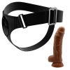 PRETTY LOVE - HARNESS BRIEFS UNIVERSAL HARNESS WITH DILDO MICHEAL 20 CM BLACK - Afbeelding 5