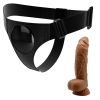 PRETTY LOVE - HARNESS BRIEFS UNIVERSAL HARNESS WITH DILDO MICHEAL 20 CM BLACK - Afbeelding 4