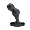 MR PLAY - BLACK SILICONE VIBRATOR ANAL PLUG - Afbeelding 3