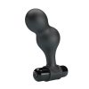 MR PLAY - BLACK SILICONE VIBRATOR ANAL PLUG - Afbeelding 4