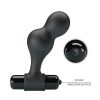 MR PLAY - BLACK SILICONE VIBRATOR ANAL PLUG - Afbeelding 8