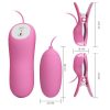 PRETTY LOVE - TWEEZERS WITH VIBRATION AND PINK ELETROSHOCK - Afbeelding 8