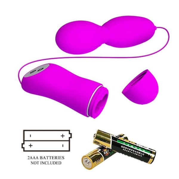 PRETTY LOVE - VEGA ROTATION AND VIBRATION MASSAGER 12 FUCHSIA FUNCTIONS - Afbeelding 8