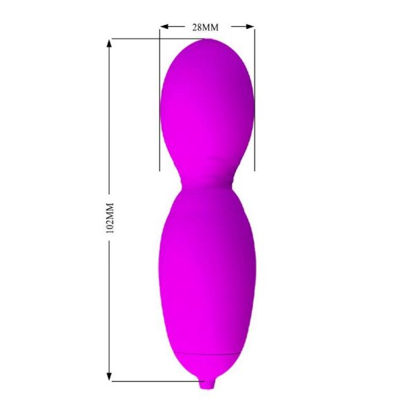 PRETTY LOVE - VEGA ROTATION AND VIBRATION MASSAGER 12 FUCHSIA FUNCTIONS - Afbeelding 4