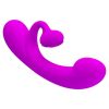 PRETTY LOVE - SINCERE VIBRATOR AND CLITORIS SUCKER PURPLE SILICONE - Afbeelding 6