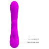 PRETTY LOVE - SINCERE VIBRATOR AND CLITORIS SUCKER PURPLE SILICONE - Afbeelding 7