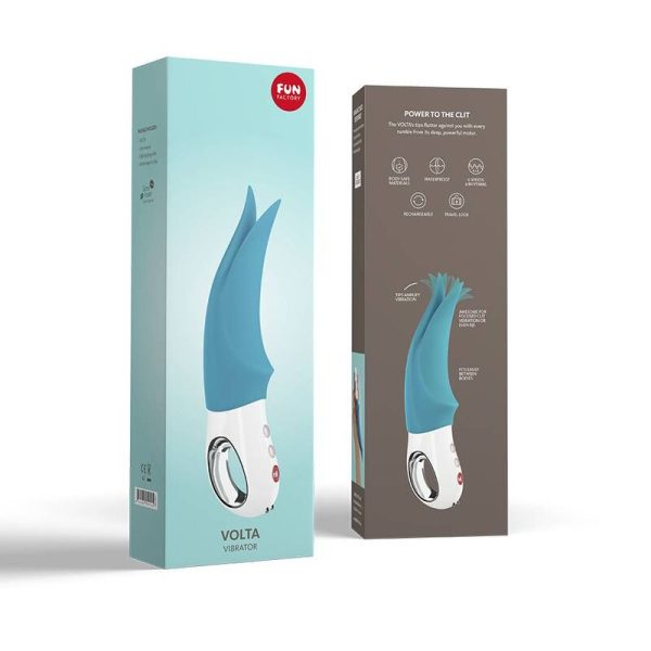 FUN FACTORY - VOLTA G5 CLITORAL VIBRATOR PETROL - Afbeelding 10