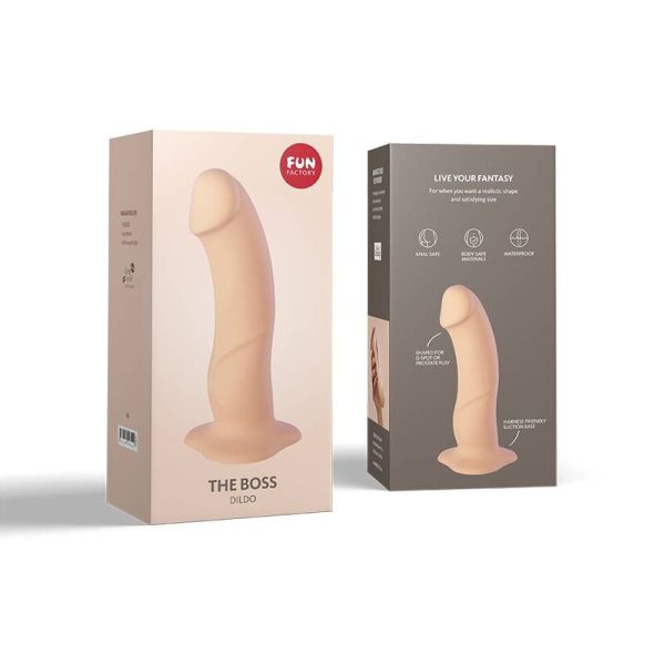 FUN FACTORY - THE BOSS STUB DILDO NUDE - Afbeelding 3