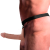 INTENSE - HOLLOW HARNESS WITH SILICONE DILDO 16 X 3.5 CM - Afbeelding 4