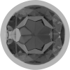 INTENSE - ALUMINUM METAL ANAL PLUG WITH BLACK CRYSTAL SIZE S - Afbeelding 4
