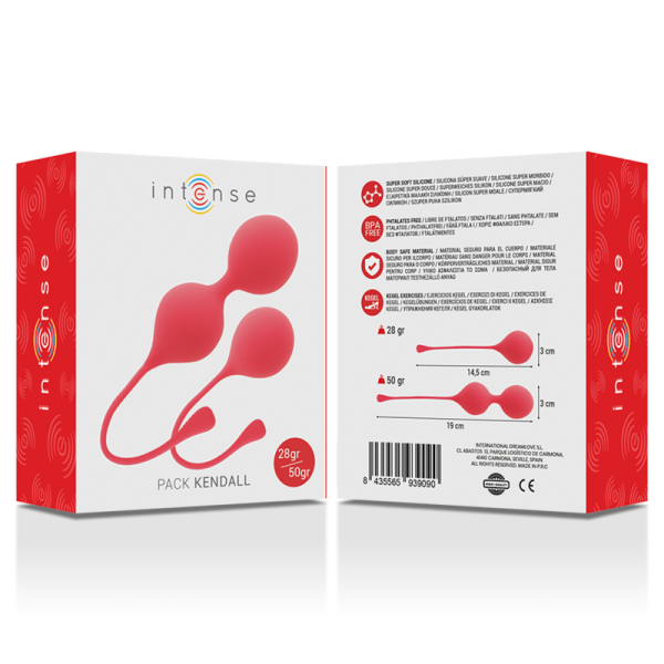 INTENSE - KEGEL BALLS PACK KENDALL RED - Afbeelding 4