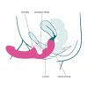 FUN FACTORY - SHARE LITE DOUBLE DILDO DEEP SEA BLUE - Afbeelding 4