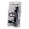GET REAL - DILDO 18 CM WITH BALLS BLACK - Afbeelding 2