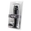 GET REAL - DILDO 25,5 CM WITH BALLS BLACK - Afbeelding 2